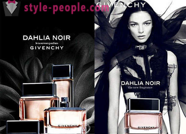Fragrance Dahlia Noir ar Givenchy: apraksts, atsauksmes