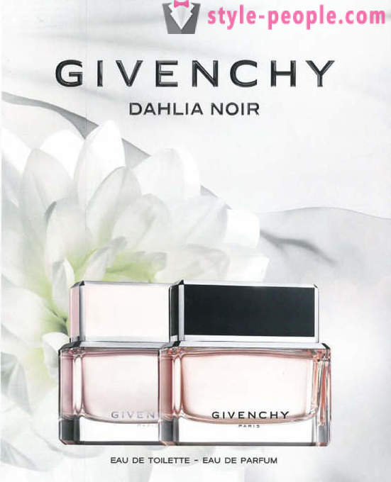 Fragrance Dahlia Noir ar Givenchy: apraksts, atsauksmes