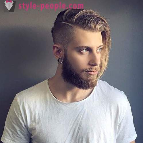 Modes vīriešu garas frizūras: foto un apraksts stilīgs diskontu
