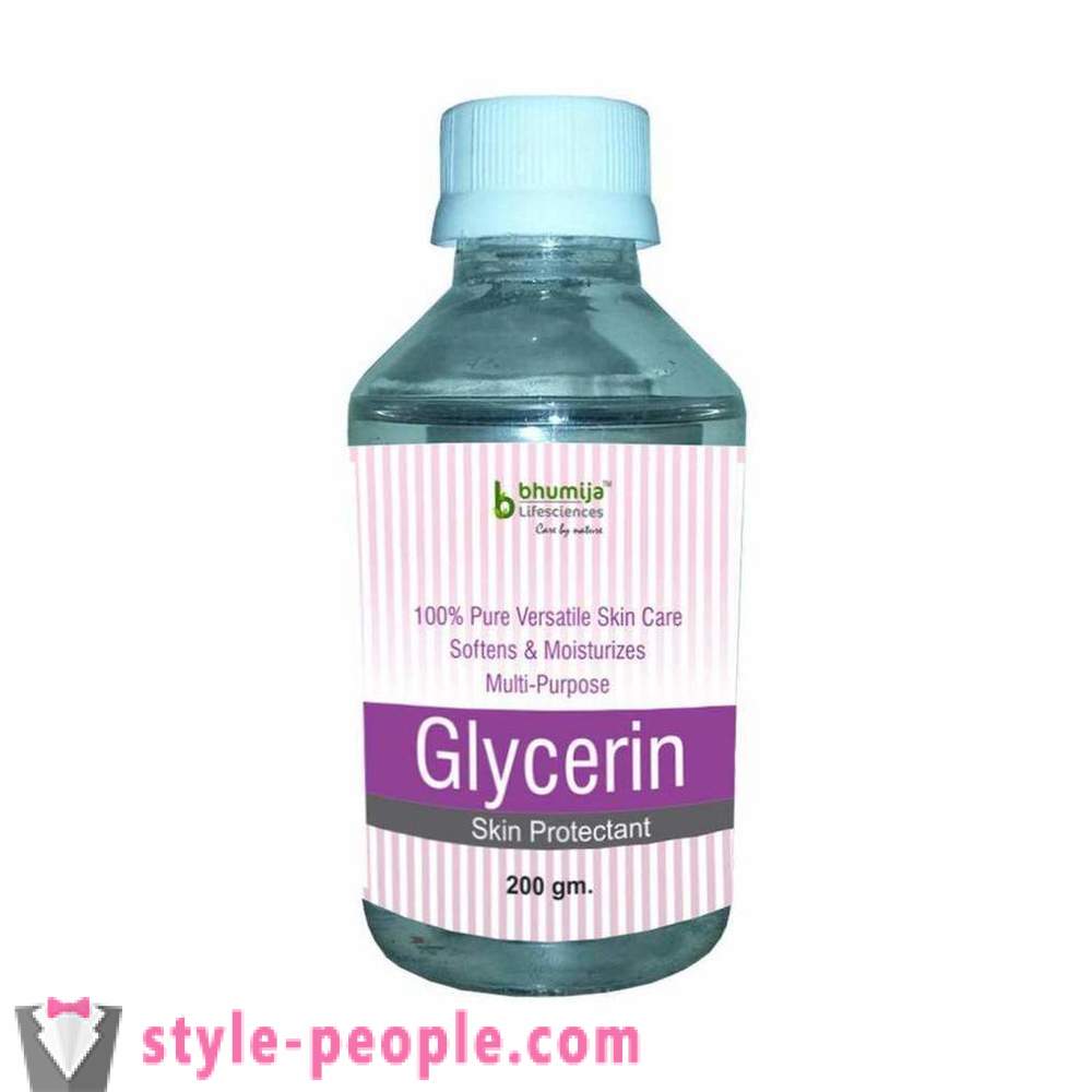 Glicerīnu Sejas: kaitējums, un labums, izmantojot labākajām receptēm, atsauksmes kosmetologu