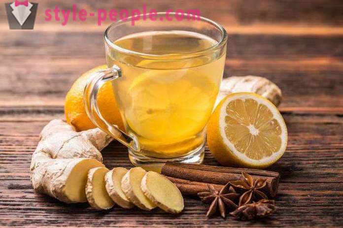 Novājēšanu tēja ar ingveru un citronu: receptes, atsauksmes
