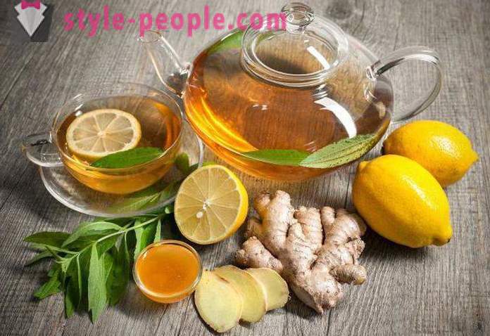 Novājēšanu tēja ar ingveru un citronu: receptes, atsauksmes