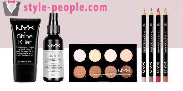 NYX Cosmetics: līdzekļi atsauksmes, lai-APA no 