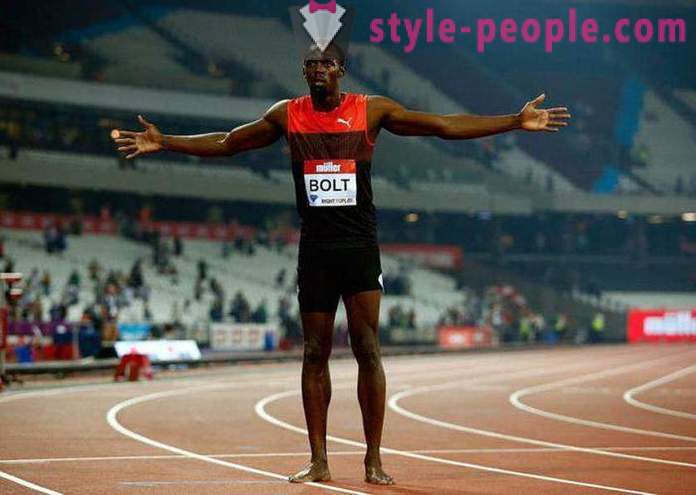 Usain Bolt: maksimālais ātrums superzvaigznes vieglatlētikā