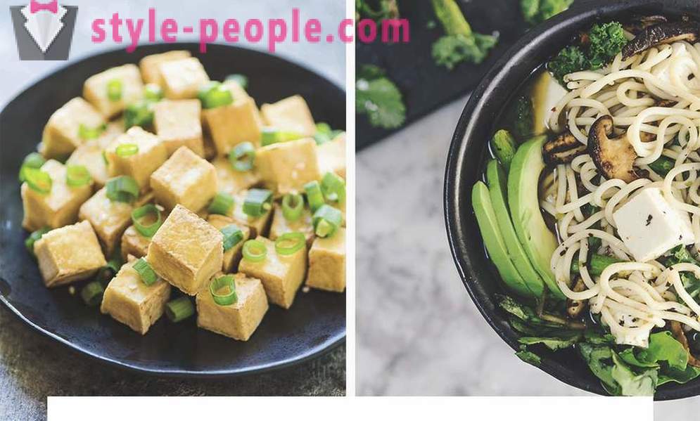 Veģetāriešu gaļa: kāda jēga tofu un kā ēst