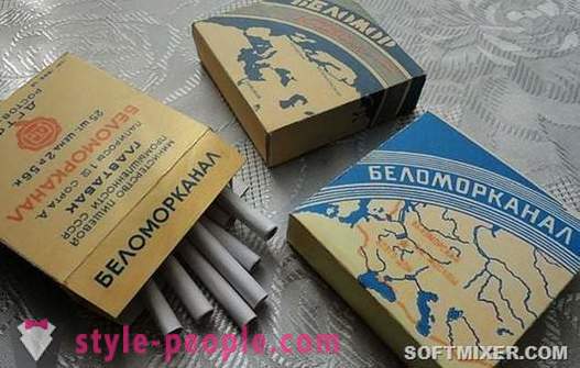 Vēsture populārākajām cigarešu PSRS