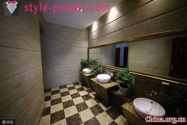 Kā 5 zvaigžņu publisko tualeti no Ķīnas