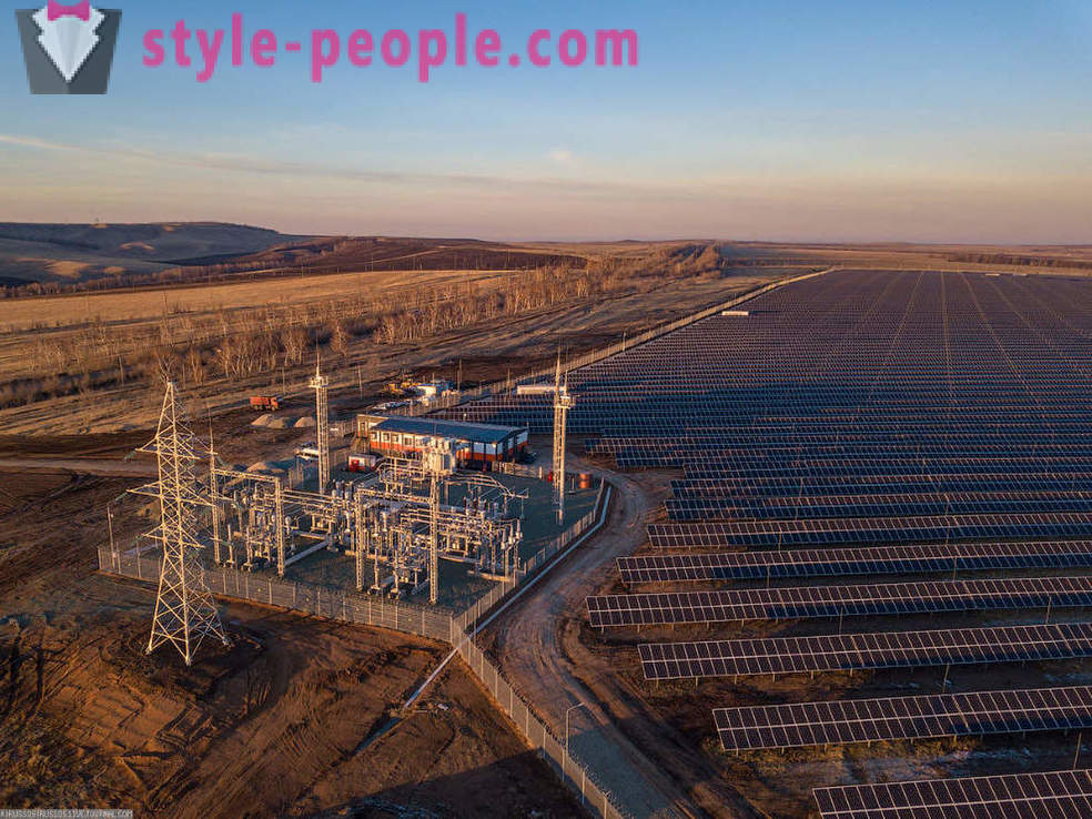 Lielākā saules elektrostacija Krievijā