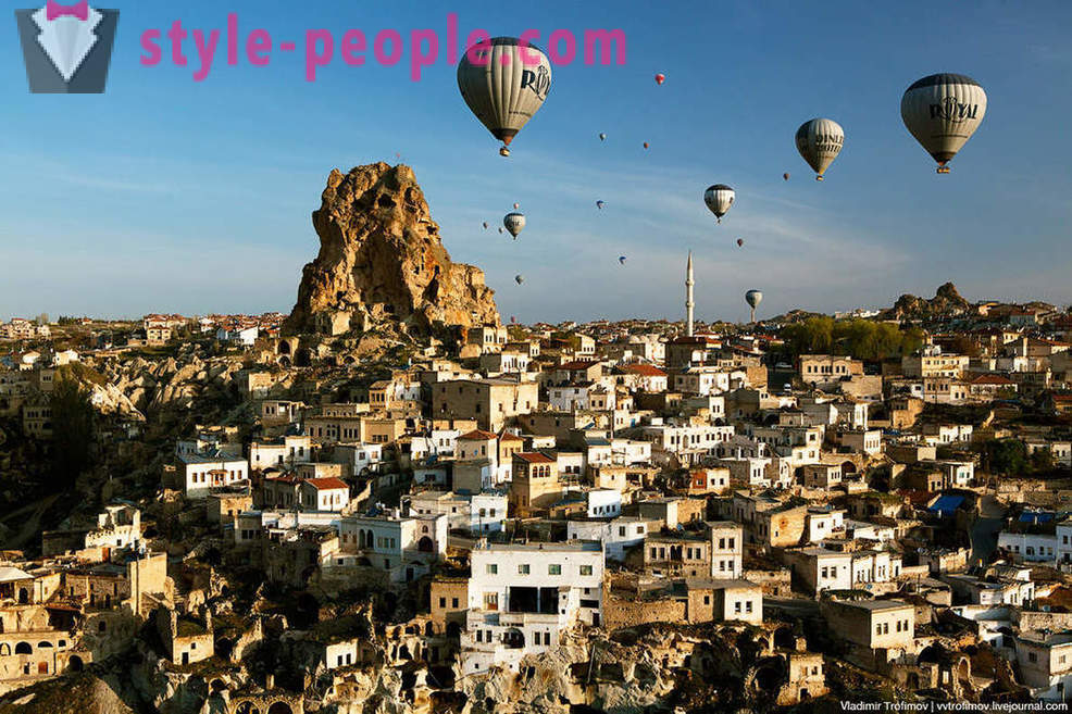 Cappadocia ir putna lidojuma