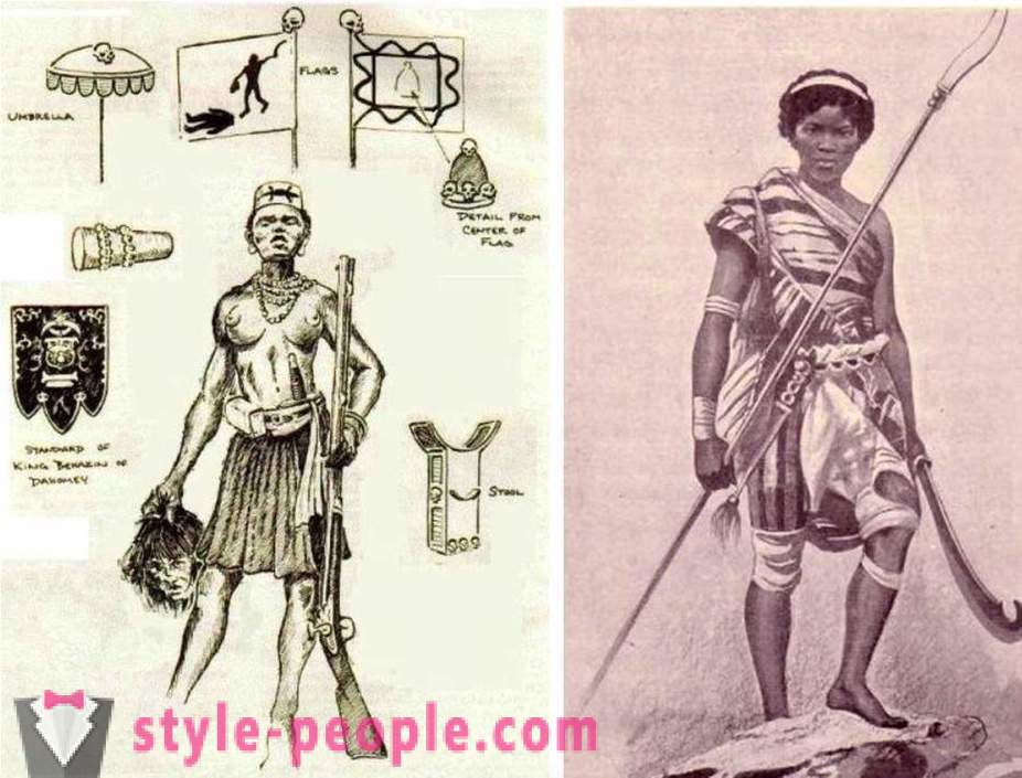 Terminatorshi no Dahomeja - visnežēlīgāko sieviešu Warriors vēsturē