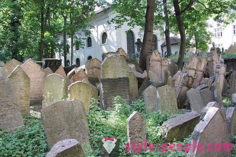 Daudzslāņu Ebreju kapsēta Prāgā