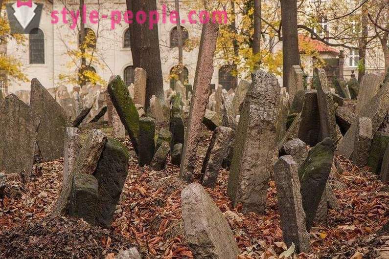 Daudzslāņu Ebreju kapsēta Prāgā