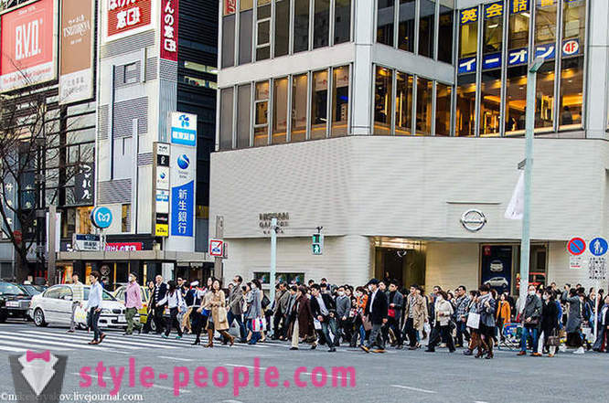 Nedaudz par japāņu pirtis un pastaiga pa galveno ielu Tokijas