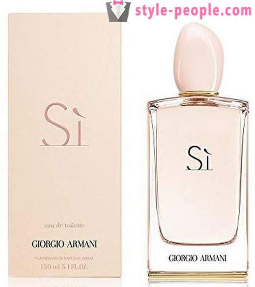 Smaržas Si Giorgio Armani: apraksts un atsauksmes