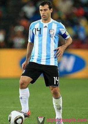 Argentīnas futbolists Havjers Maskerano: biogrāfija un karjera sportā