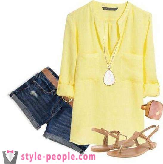 Lemon krāsu apģērbu. No tā, ko valkāt citronu krāsa?