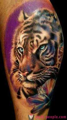 Galvenā vērtība tīģeris tetovējums
