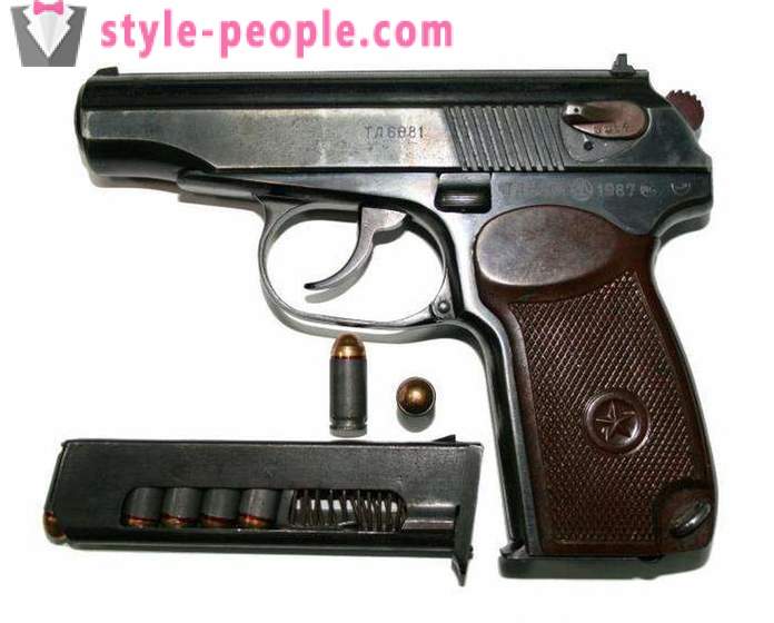 TTX Makarov pistole. gun aparatūra Makarova