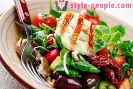 Diētiskās salāti diēta: ēdienu gatavošanas receptes ar fotogrāfijām. gaismas salāti