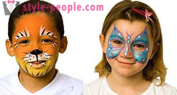 Skaitļi uz sejas bērniem. Krāsas, padomi, bērnu preferences