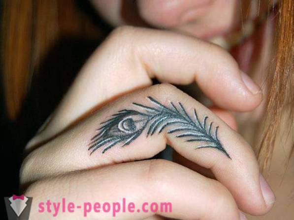 Tetovējumi uz pirkstiem - modes tendences!