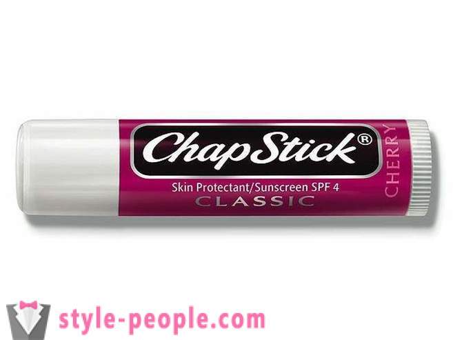 Chapstick: sastāvs un atsauksmes