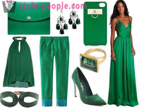 Zaļa krāsa saplūst ar drēbēm?