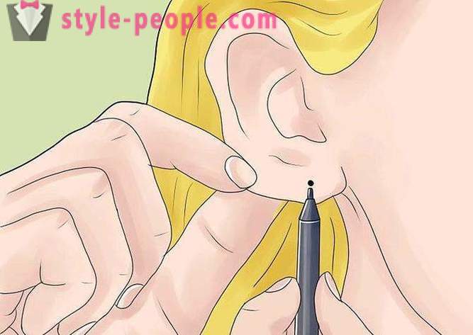 Kā mājās, lai caurdurtu ausis? Kā rūpēties par caurdurtās ausīs